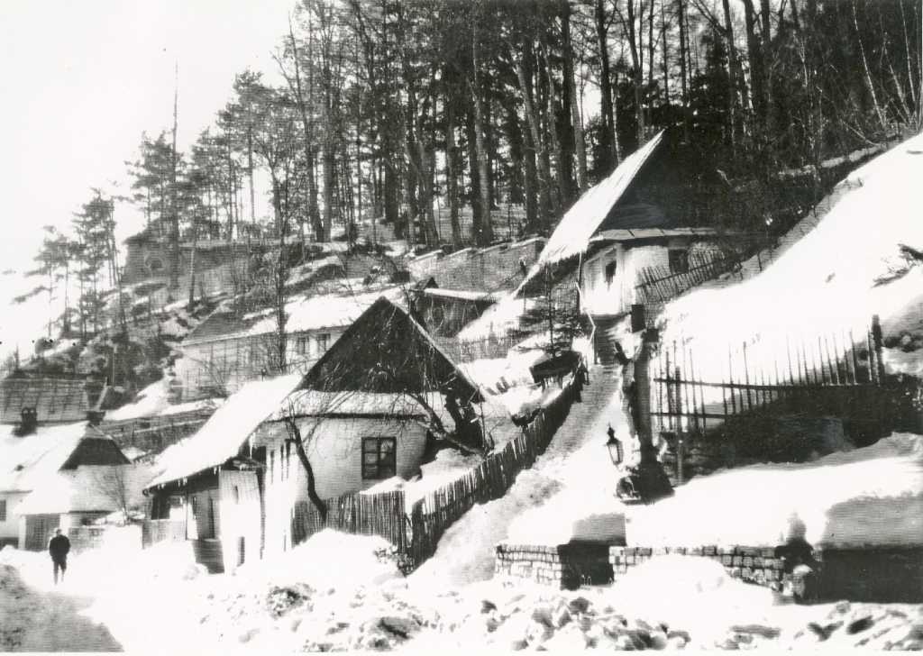 07_029.jpg - Podměstí v zimě. Část zvaná "Betlém" kolem roku 1940