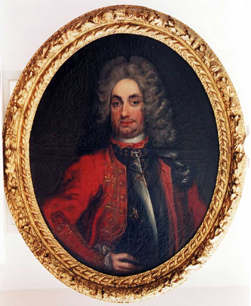 03_008.jpg - František Karel Libštejnský z Kolovrat (1684 - 1753), majitel panství Kyšperk v letech 1706 - 1714 a 1716 - 1717. Maloval Frans de Backer