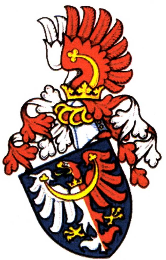 03_012.jpg - Znak rodu Kolovratů, držících Kyšperk 1685 - 1717