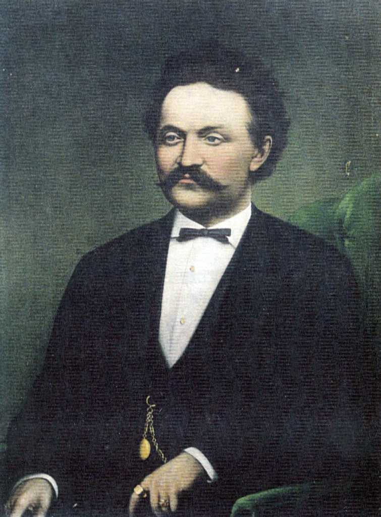 14_037.jpg - František Kryštofek (1835 - 1905), obchodník, sirkař, majitel cihelny a domů pronajímaných pro hedvábnickou výrobu. Maloval Jan Umlauf