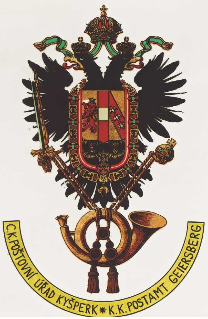15_034.jpg - Vývěsní štít Poštovního úřadu Kyšperk