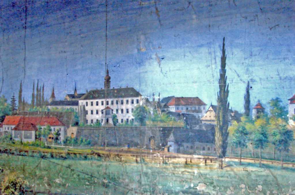 20_003.jpg - Divadelní opona prvních Kyšperských ochotníků z roku 1863. Maloval Jan Umlauf